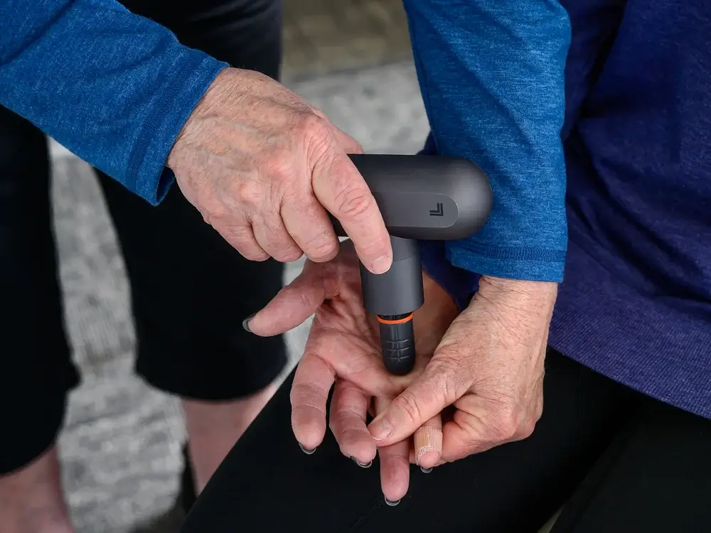 Percussion Therapy and Therapeutic Stretching