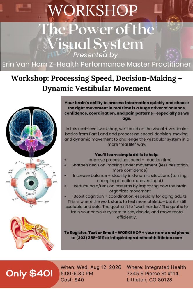 flyer about visual workshop